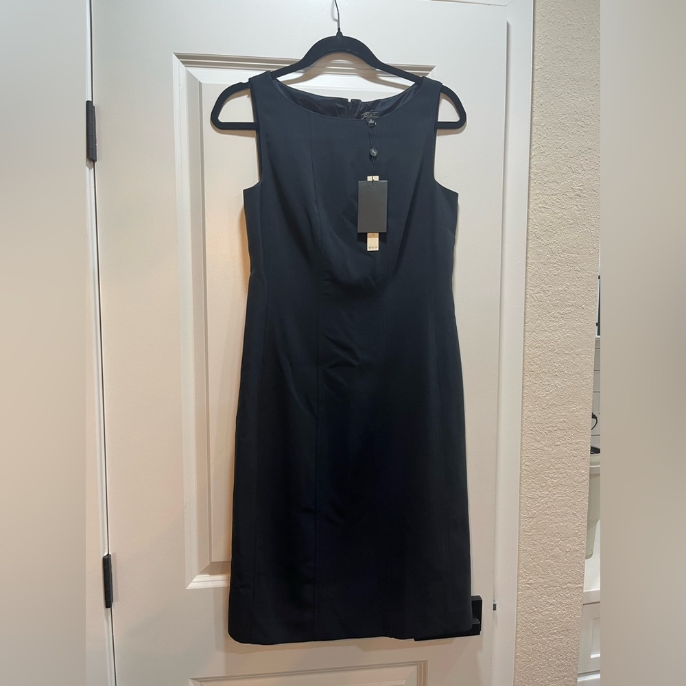 Ann Taylor Classic Black Midi Dress